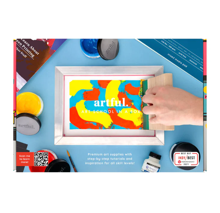 Artful: Art School in a Box, Screen Printing Edition
