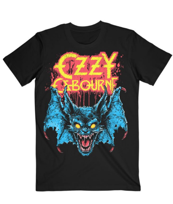 Ozzy Osbourne - Glowing Eyes Bat Tshirt