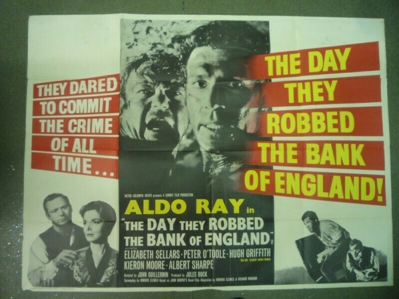 The Day They Robbed The Bank Of England (1960) poster