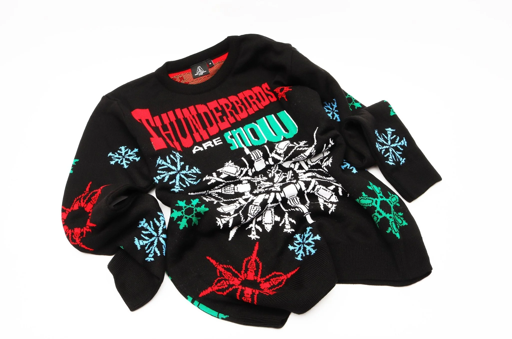Thunderbirds Are Snow Christmas Jumper