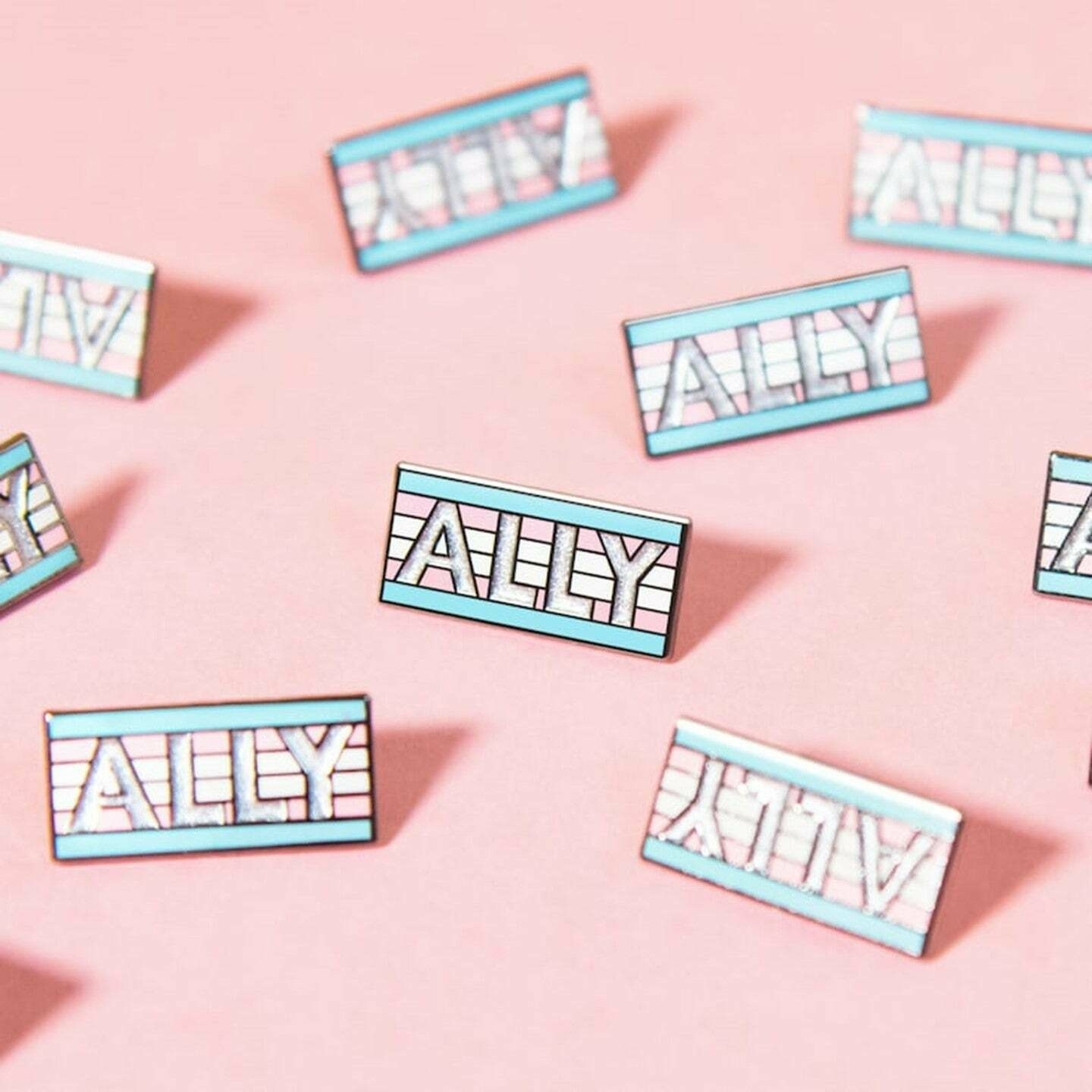 Trans Ally Enamel Pin
