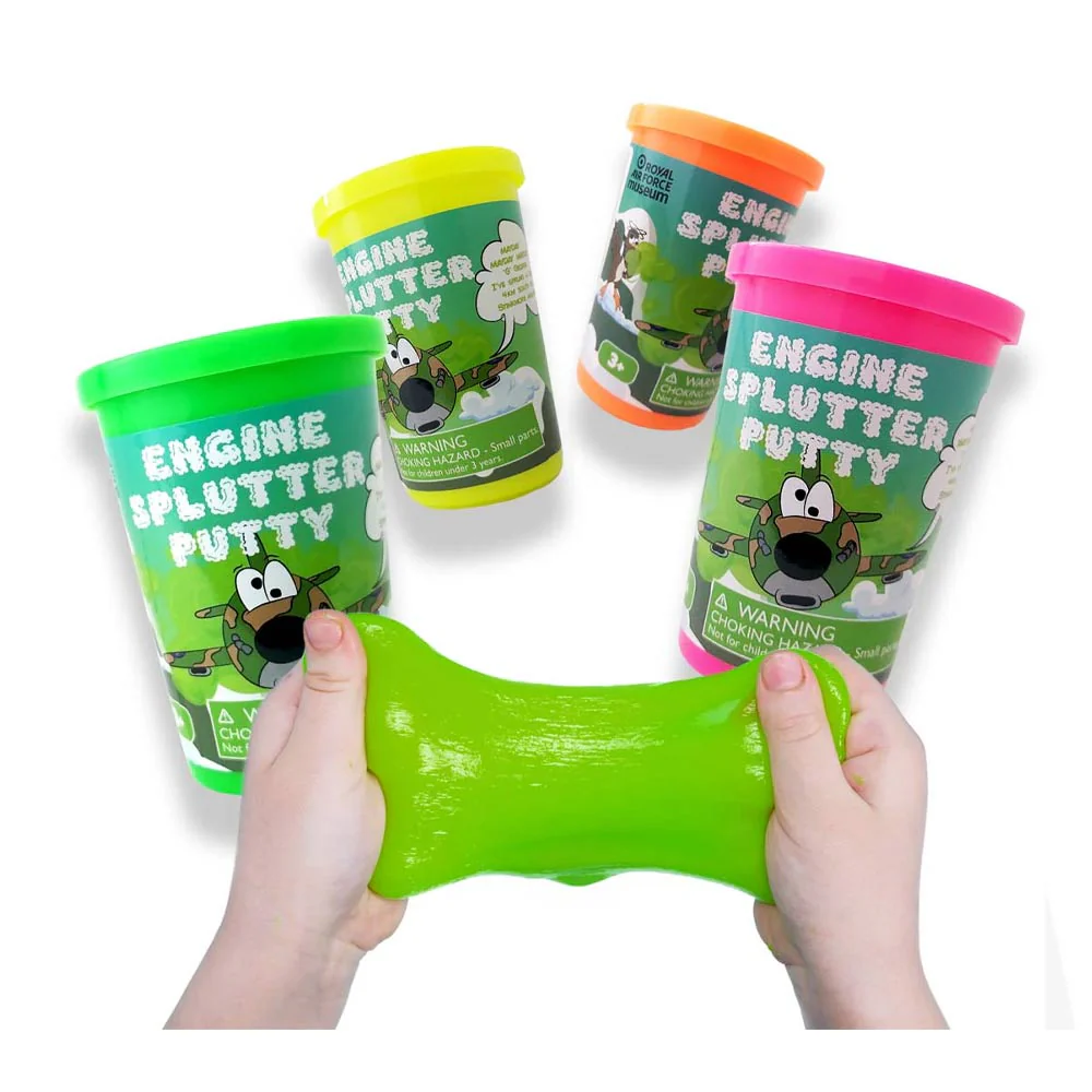 Engine splutter noise putty