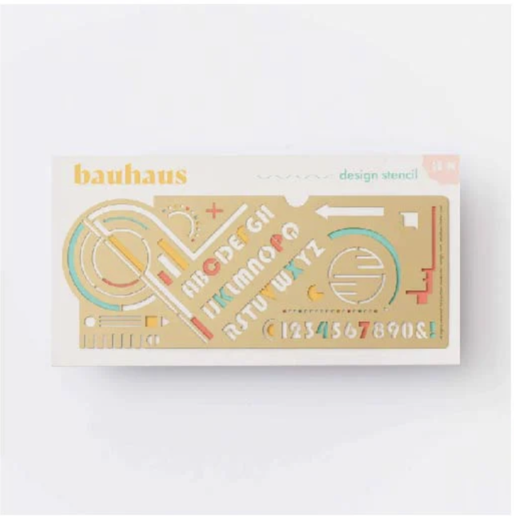 Bauhaus Design stencil