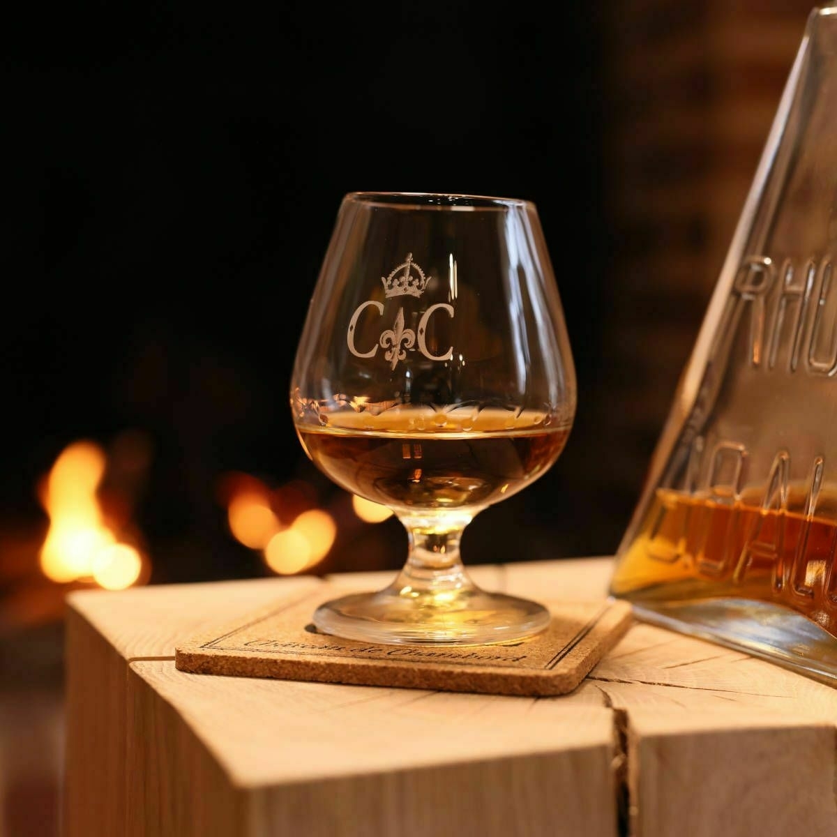 Box of Six Chambord CC Cognac Glasses