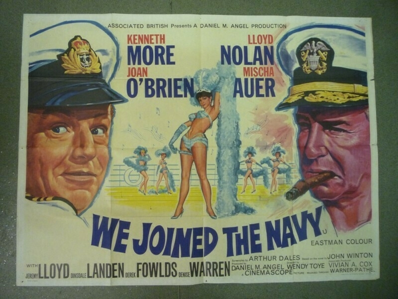 We Joined the Navy poster