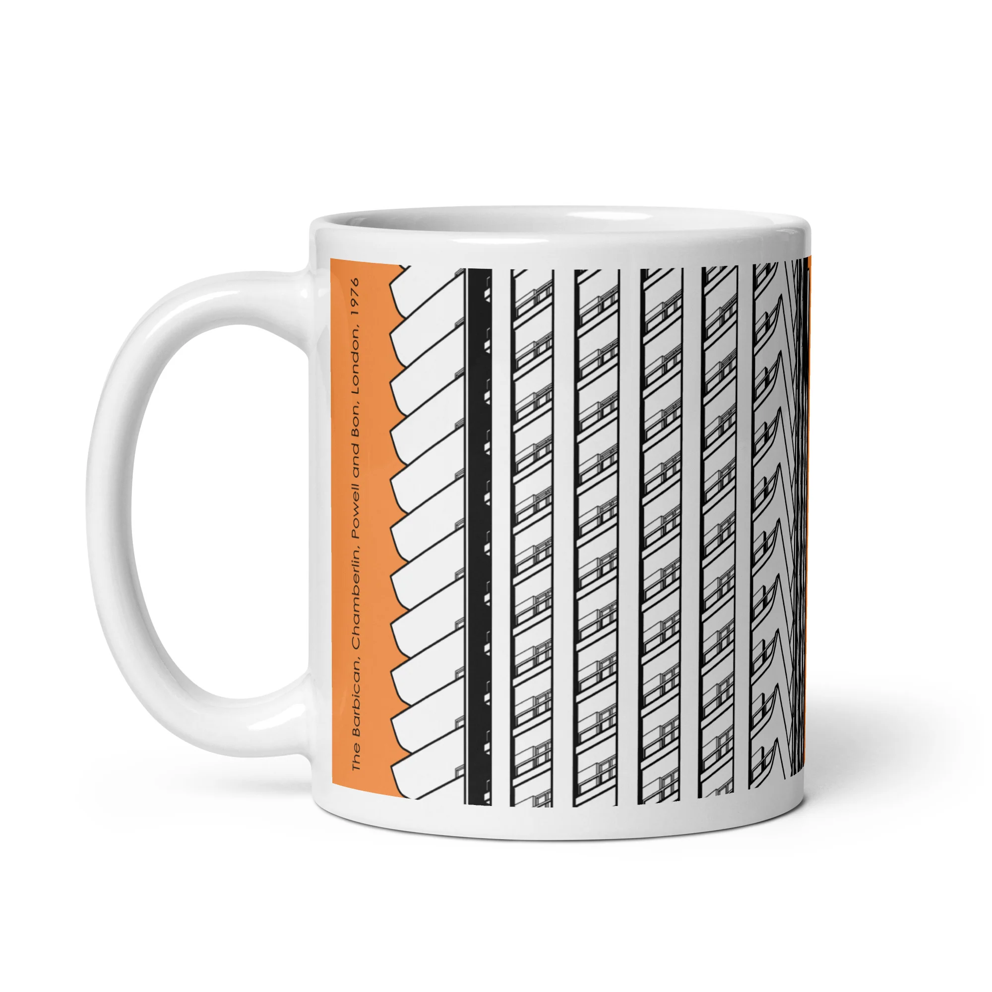 Barbican Orange Mug