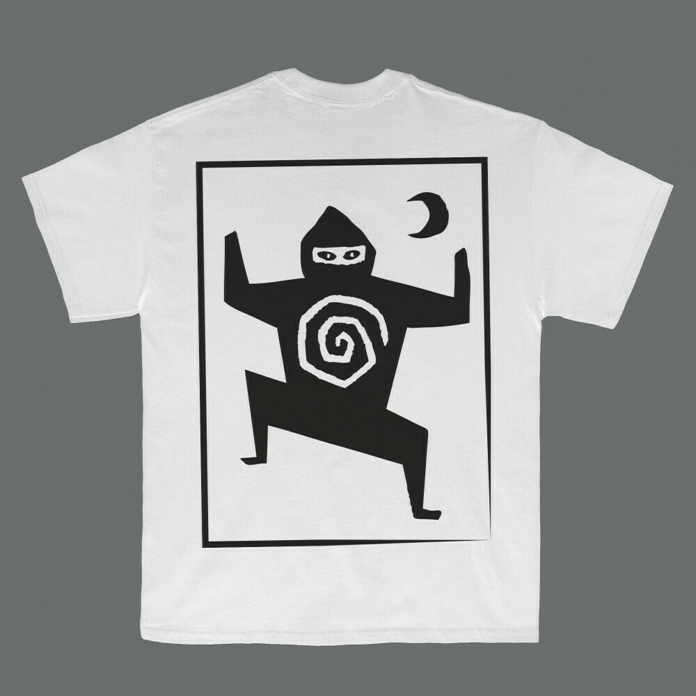 Woodcut White T-Shirt