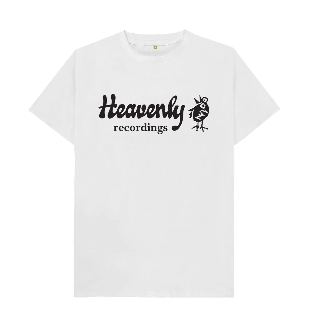 Heavenly Recordings Logo T-shirt - Black Logo