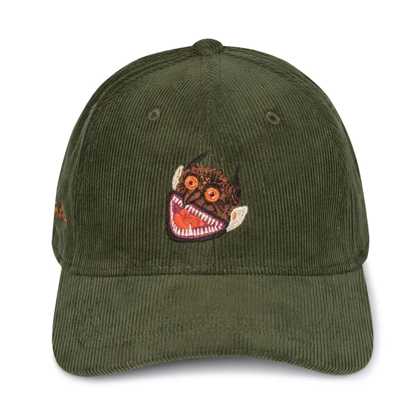 Bartolomé Bermejo Corduroy Cap - Dark Green