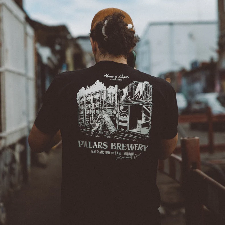 Pillars Pocket T-Shirt Black