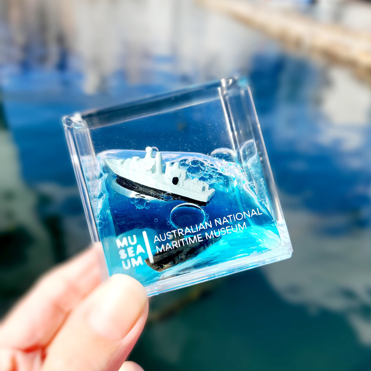 Water Cube Paperweight 