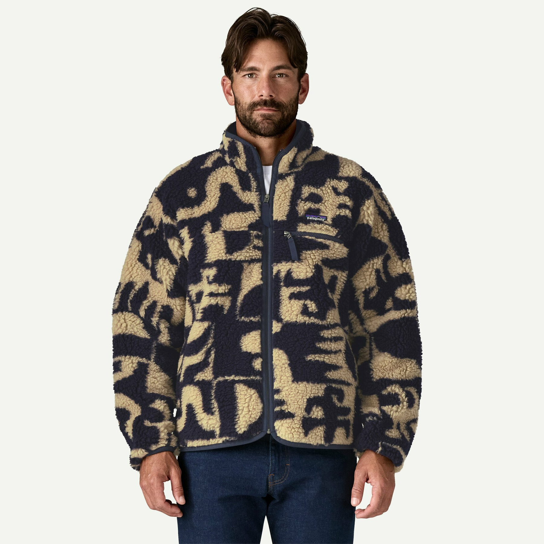 Natural Blend Retro Cardigan