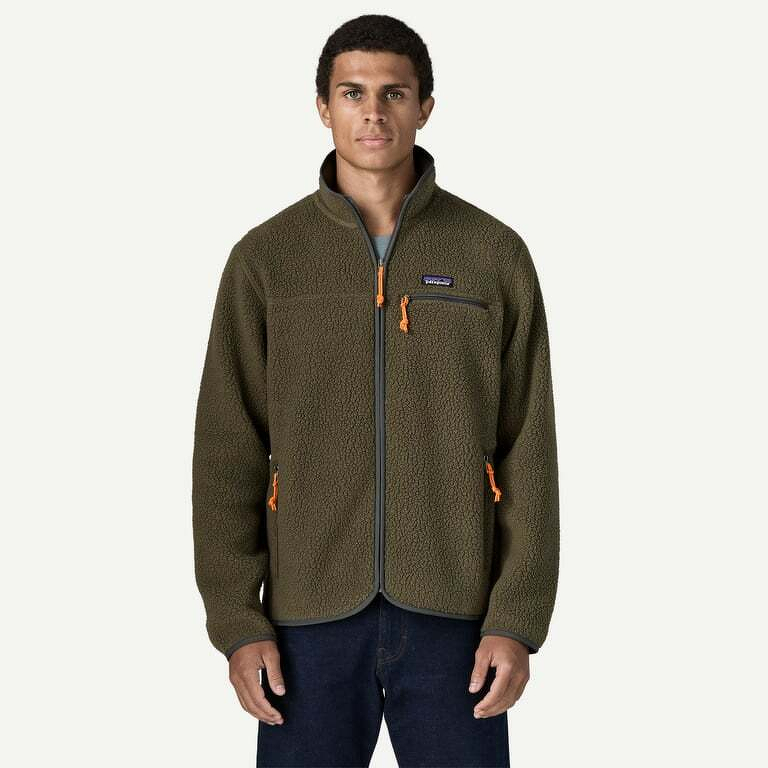 Men's Retro Pile Fleece Jacket 
