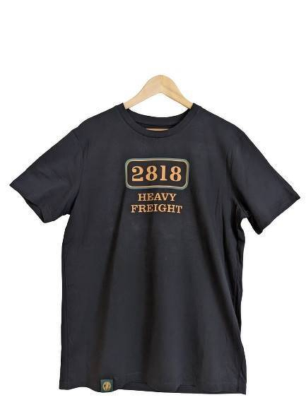 2818 Heavy Freight Men's XL T-Shirt Black