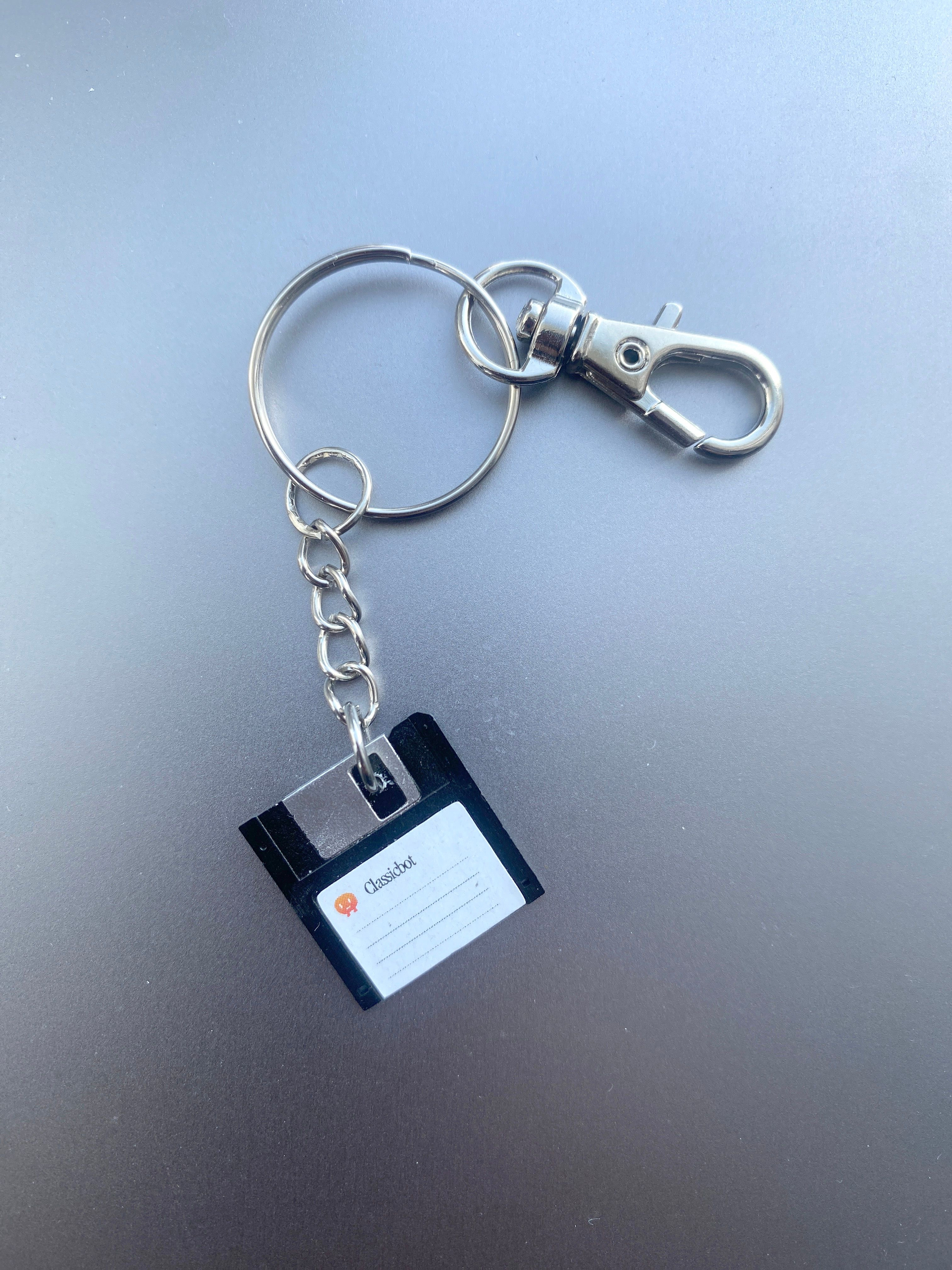 Floppy Disc Key Chain