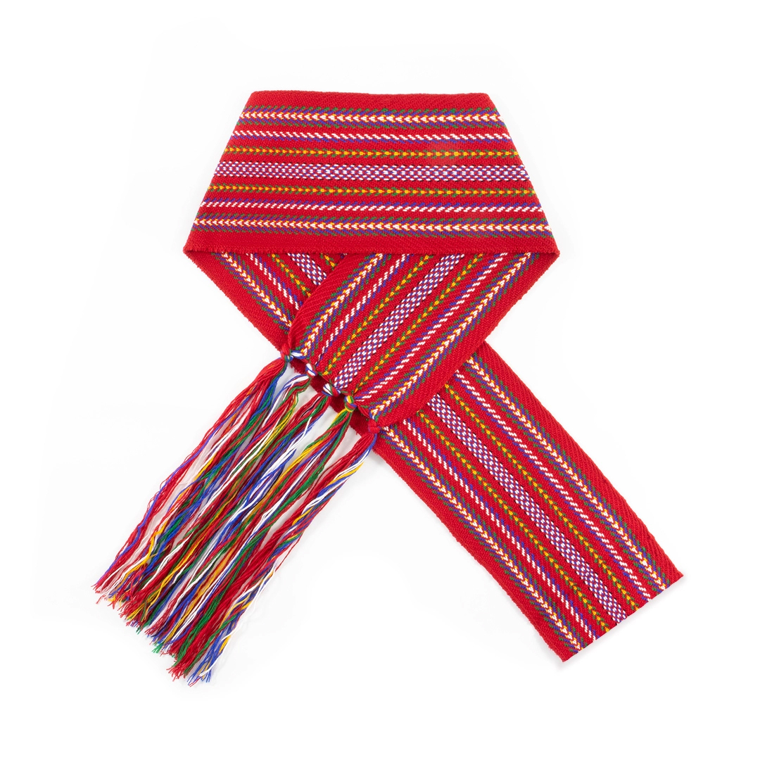 Metis Voyageur Arrowhead Sash Belt