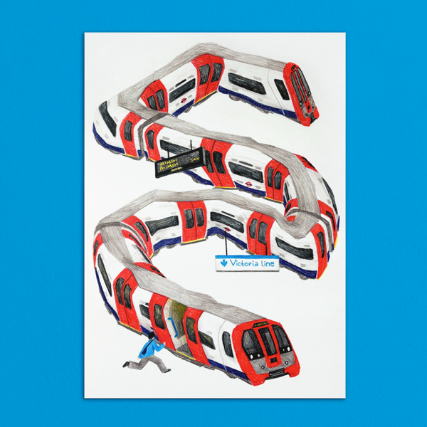 Victoria Line - Art Print