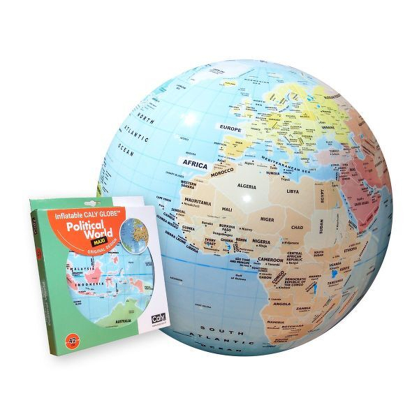 862cffb549806a8e4f4e0033bd2c937eb971e578cc464194aa3eba88efd7860d.jpeg Inflatable Globe Political 42cm