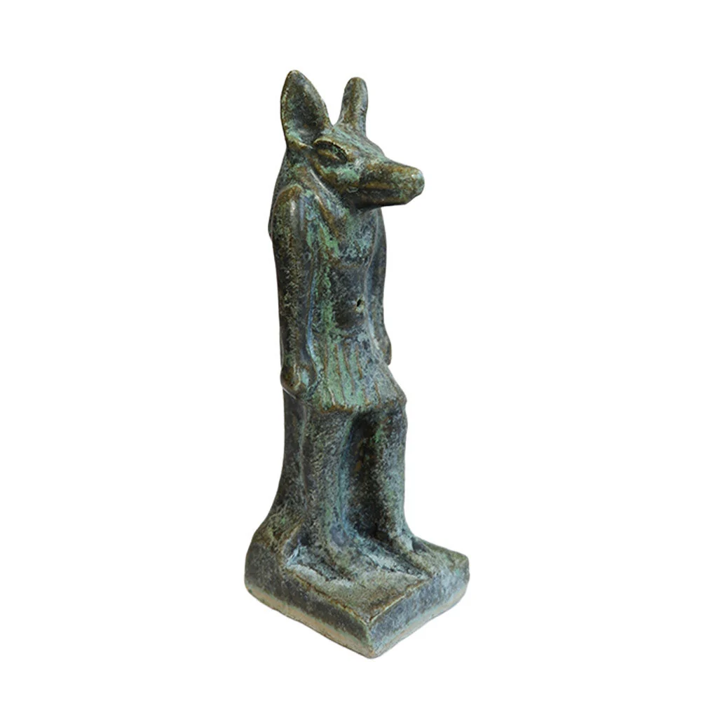 Anubis - Replica of Sigmund Freud's Ceramic Figurine by Martha Todd