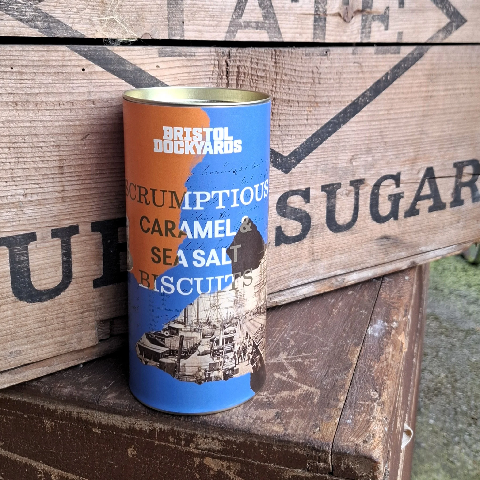 Scrumptious Caramel & Sea Salt Biscuits