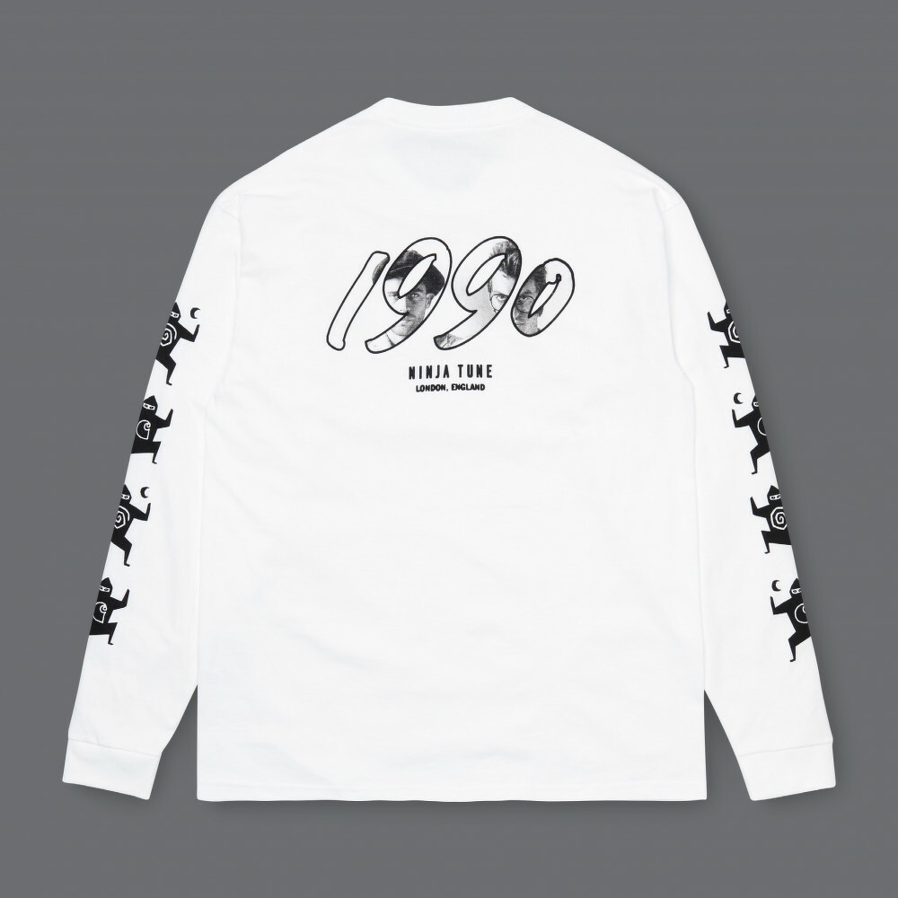 Carhartt WIP x Ninja Tune L/S T-Shirt White by Ninja Tune