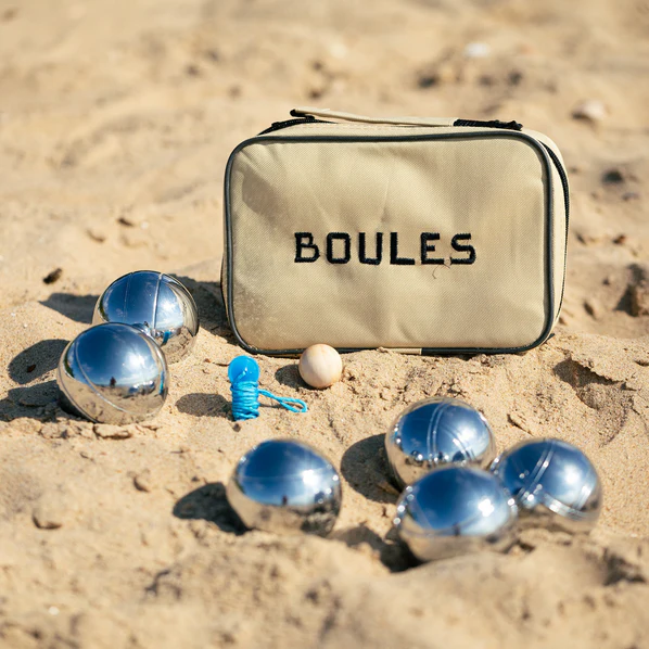 Chrome Boules Set, Pack of Six