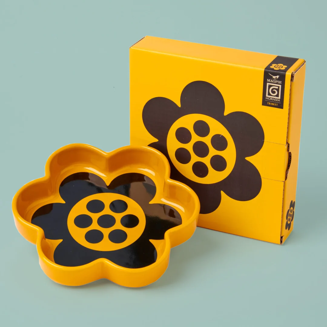 Geo Flower Trinket Tray