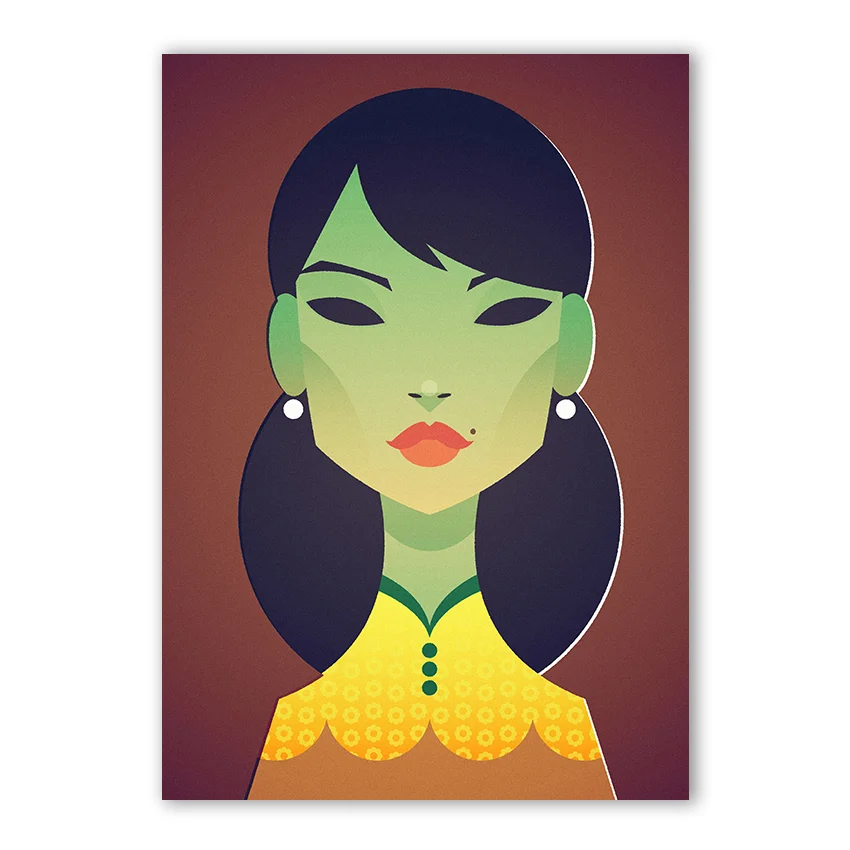 The Green Lady print (V2)