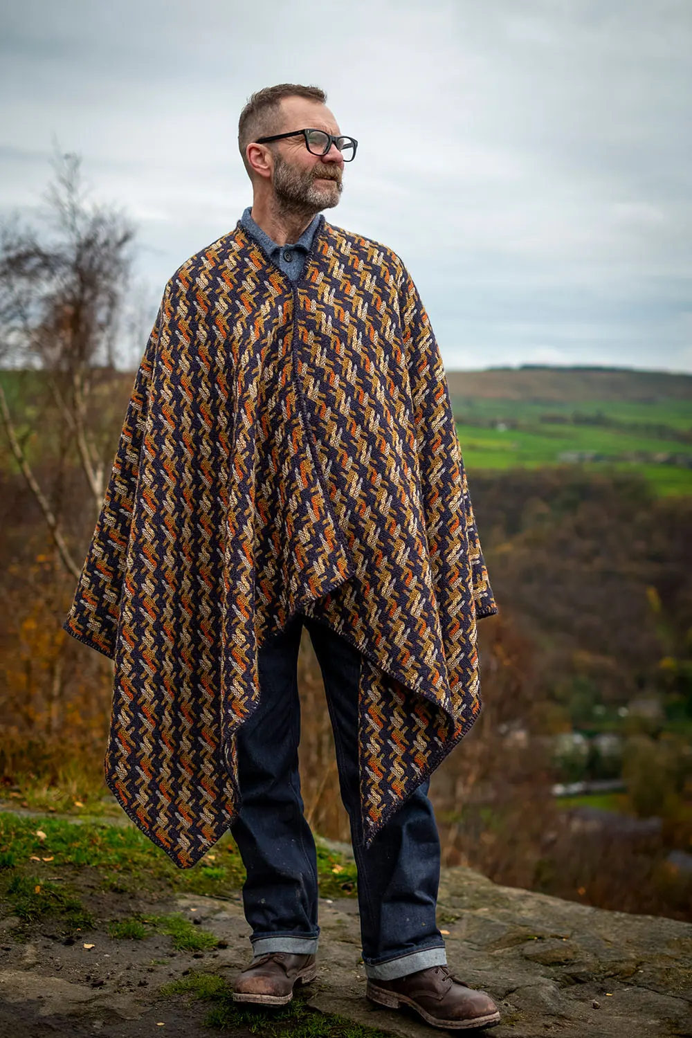 Handwoven Action Blanket