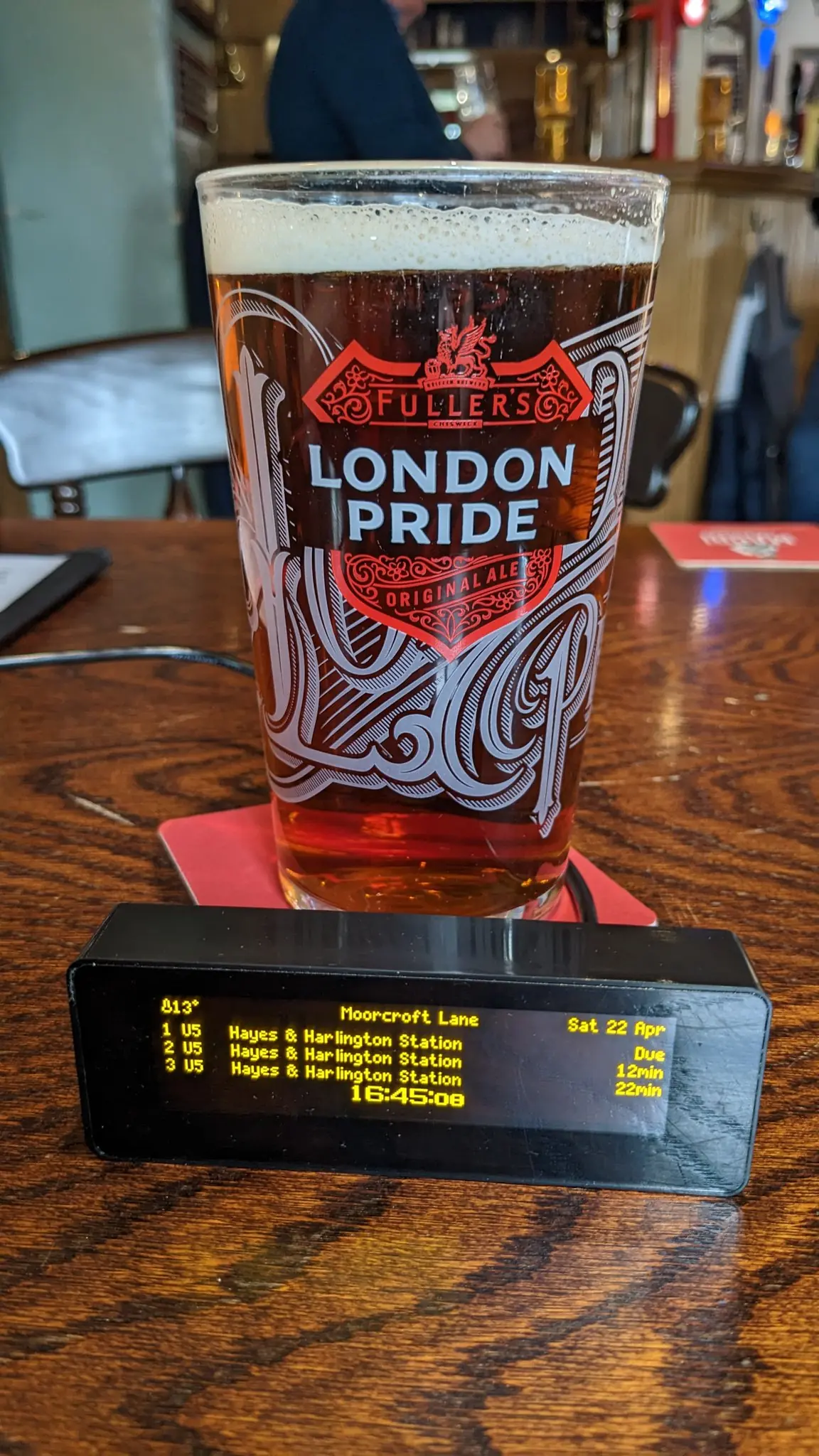 Miniature Desktop Departures® Board