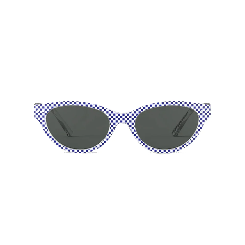 Luz Cateye Sunglasses in Blue Riviera
