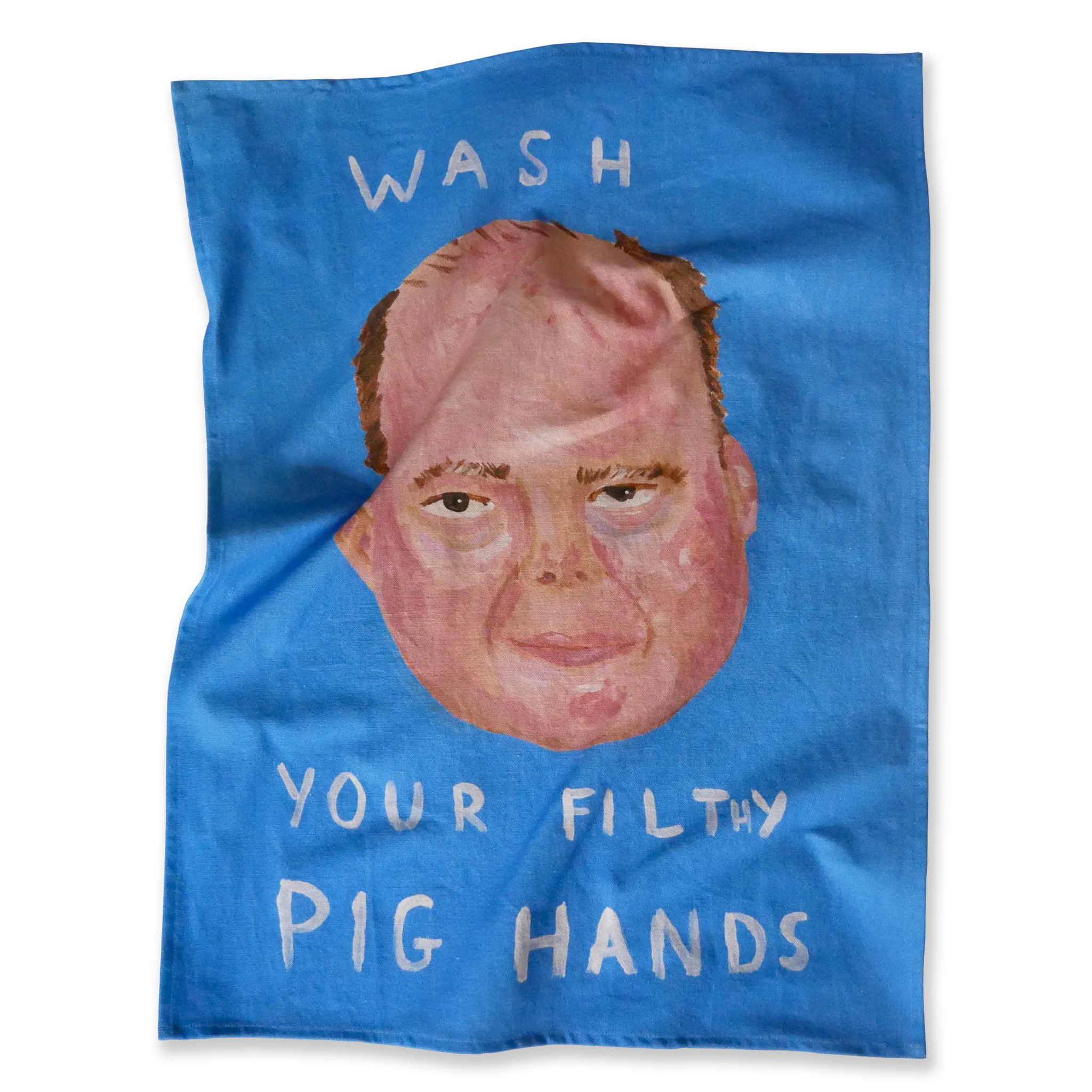 The Itty Bitty Chris Whitty Committee Tea Towel