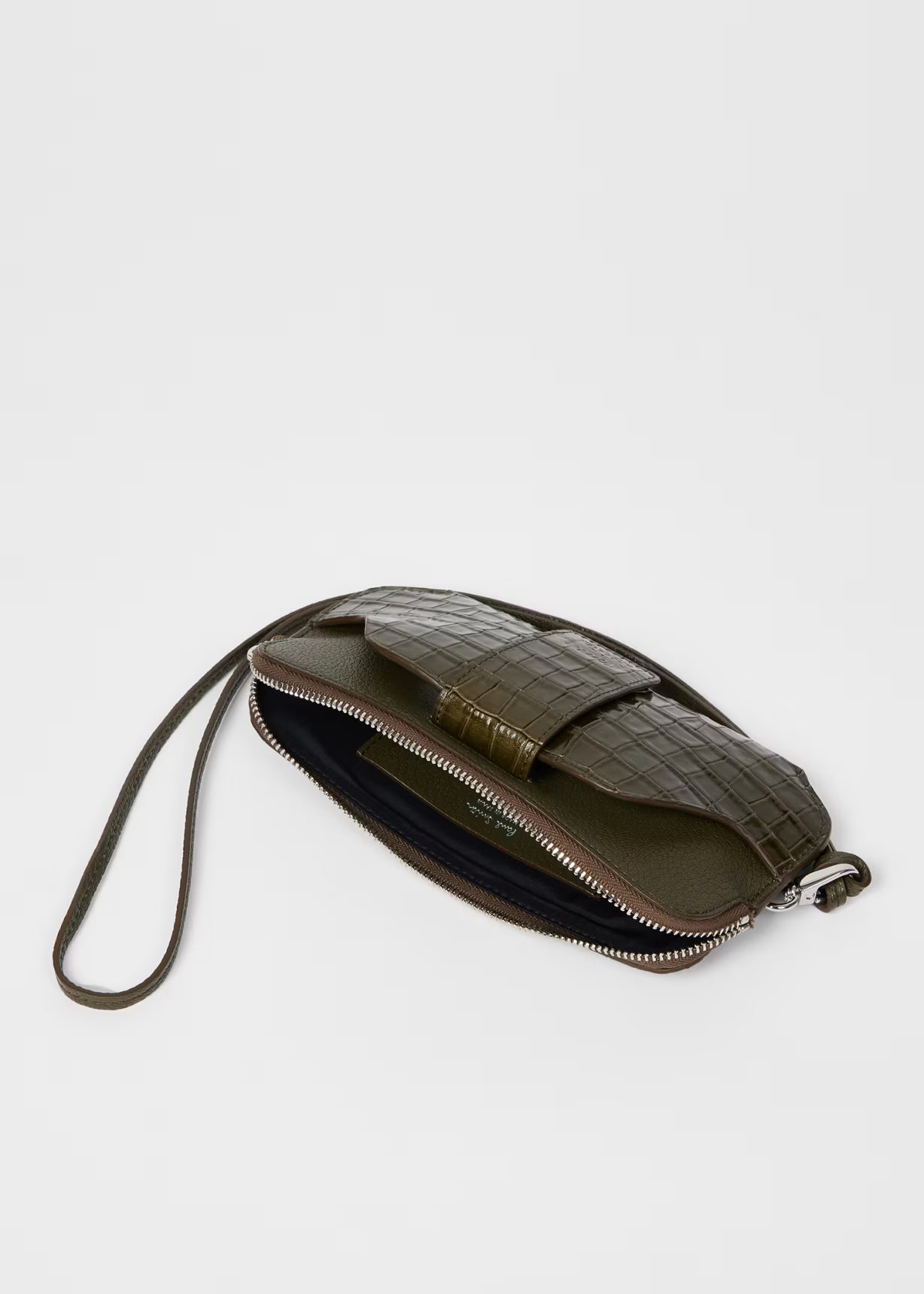M1A-8316-UCROSH-36-0_20.png Olive Green Croc Travel Pouch
