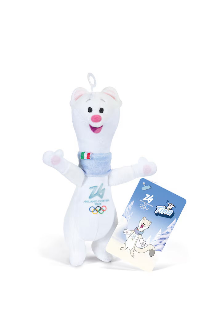 Milano Cortina 2026 Olympics Tina Mascot - 18cm