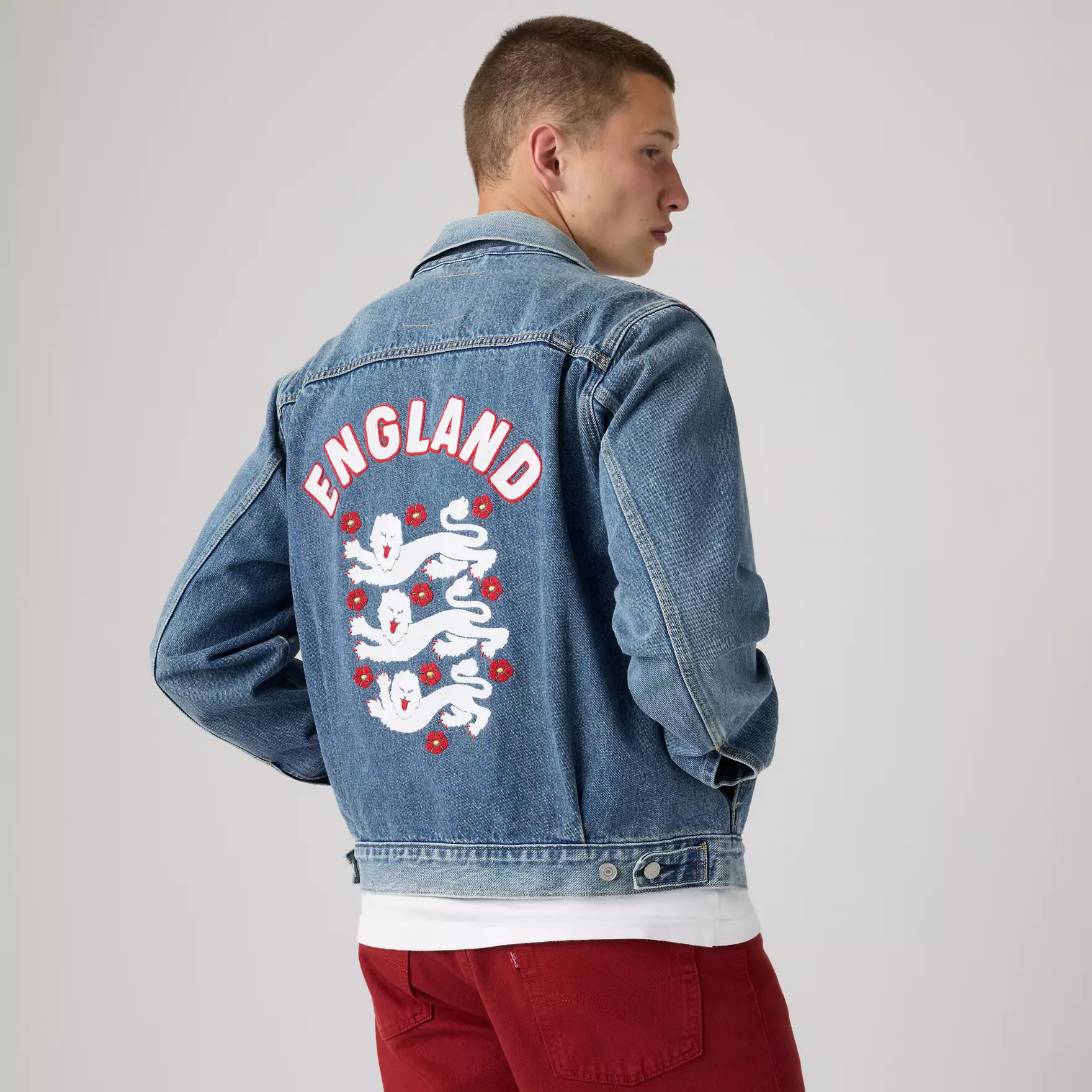 Levi's® England Football Type II Trucker Jacket 