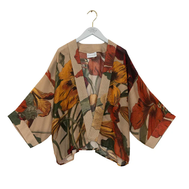 Nasturtium Fawn Kimono