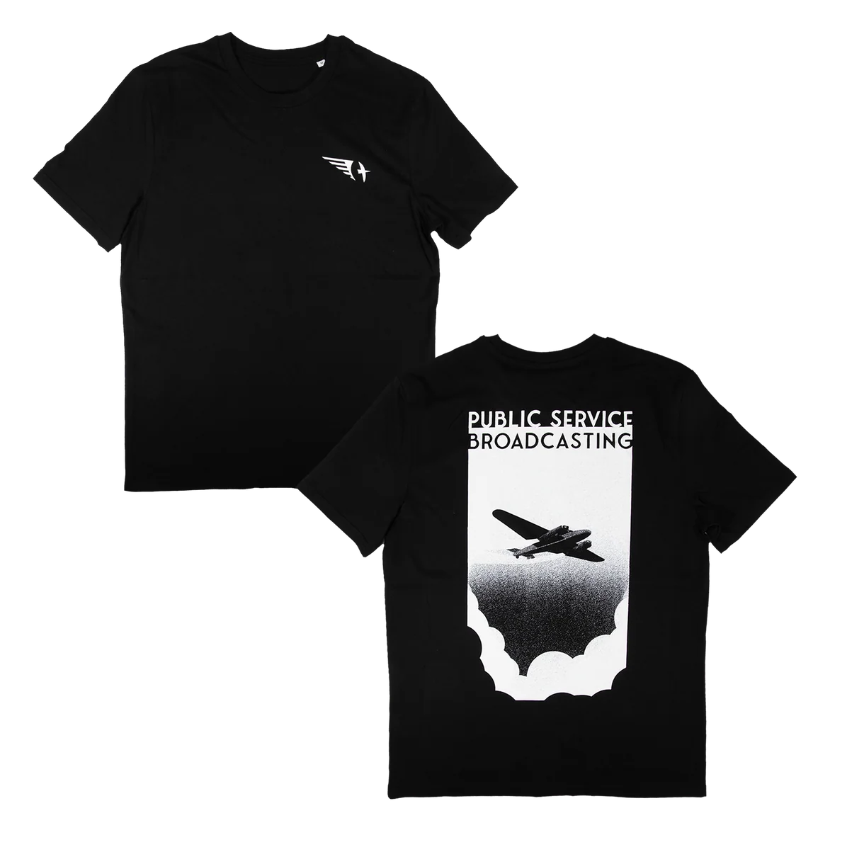 Last Flight Pierce Hall T-Shirt - Black