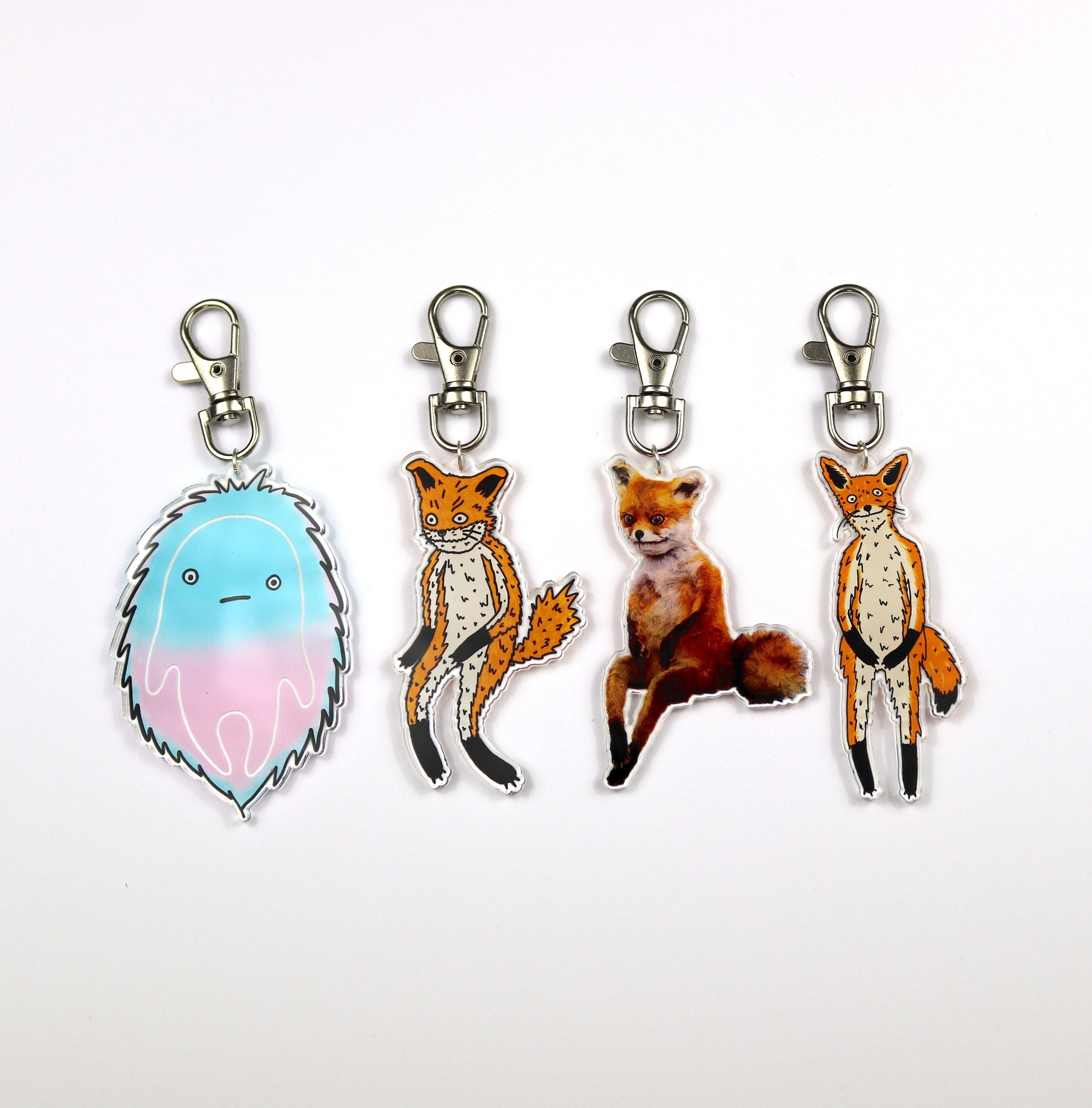acrylic keyrings!