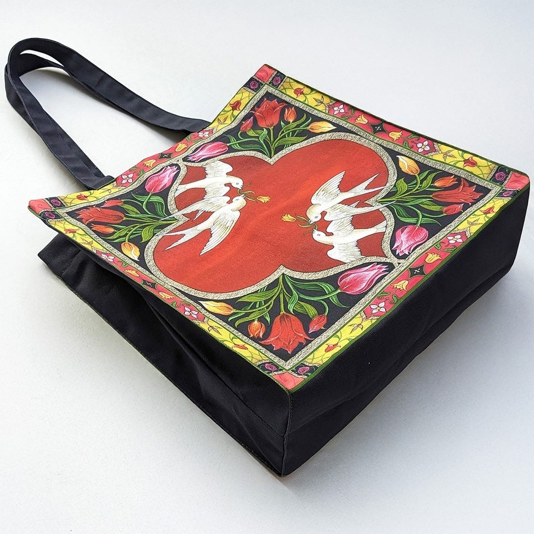 The Singh Twins Tote Bag, Tulips