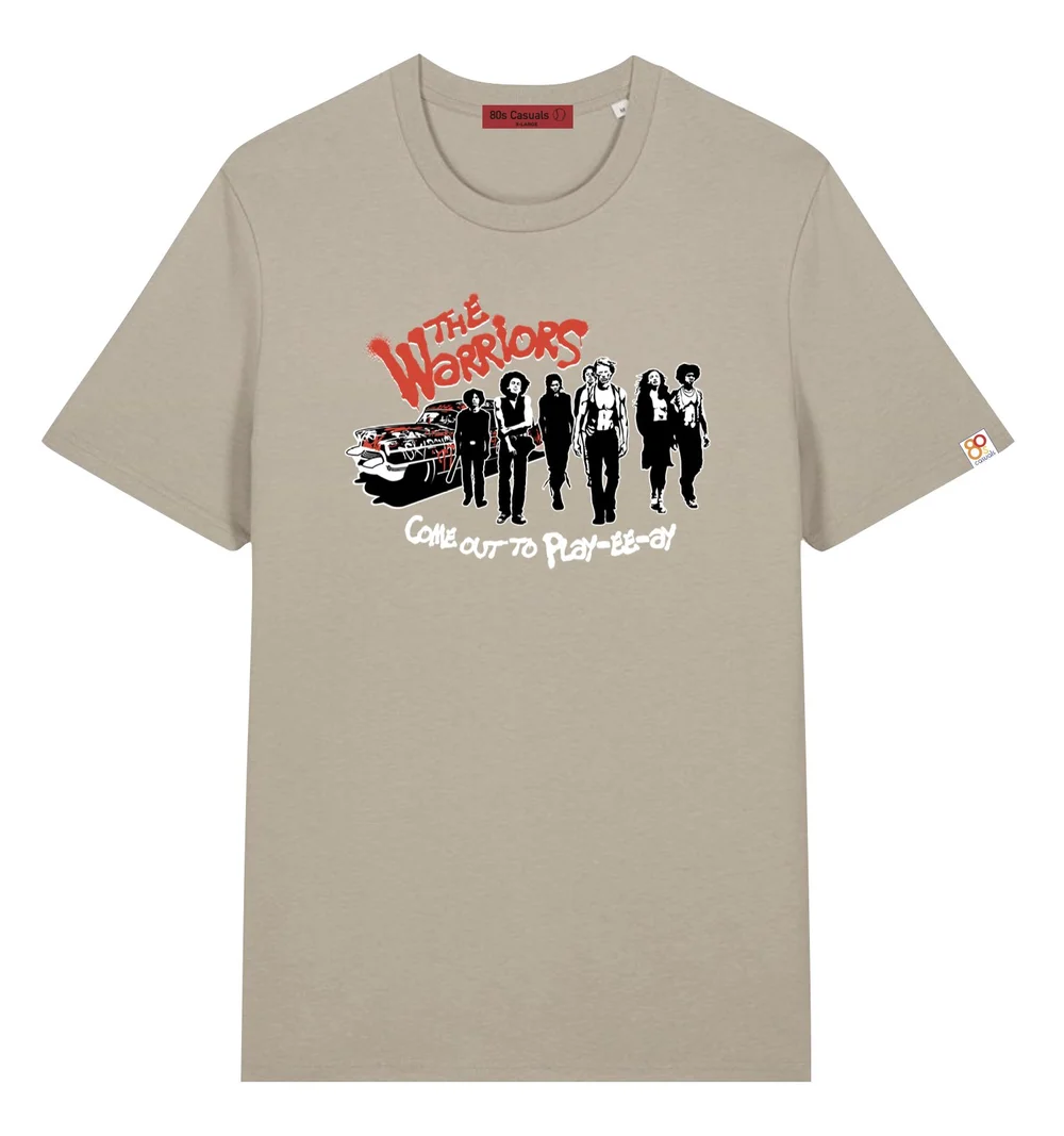 'The Warriors - Come out to Play' Organic T-Shirt / Stone
